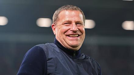 Max Eberl hat derzeit mit dem FC Bayern gut lachen.
