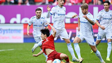 Der 1. FC Kaiserslautern und der 1. FC Magdeburg haben sich unentschieden getrennt.