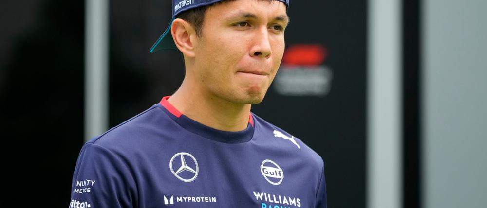 Der Wagen von Alexander Albon wird nach dem Unfall in der Qualifikation nicht rechtzeitig fertig.