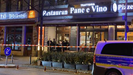 Das Restaurant wurde abgesperrt.