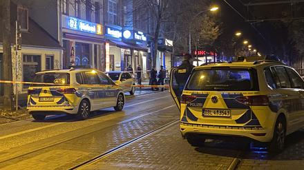 Polizeieinsatz in Babelsberg am Wochenende. 