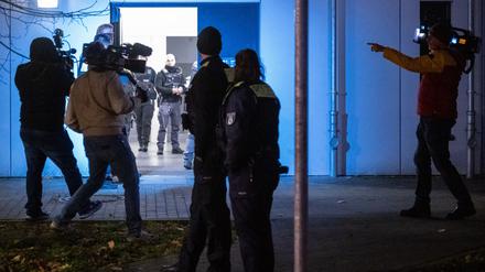 Die Mordkommission ermittelt.