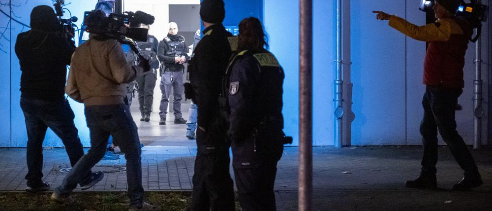 Die Mordkommission ermittelt.