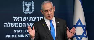 Israels Regierungschef Benjamin Netanjahu