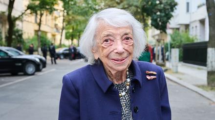 Berlins Ehrenbürgerin Margot Friedländer wird am Dienstag 103 Jahre alt. (Archivfoto)