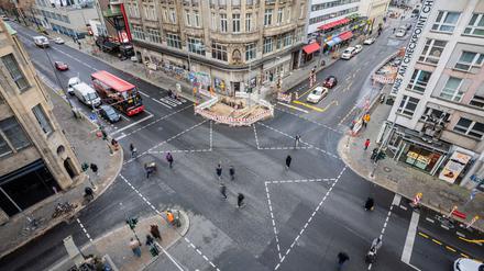 Die Grünen in Berlin machen sich dafür stark, das bisherige Ampelkonzept am Checkpoint Charlie zu erhalten. 
