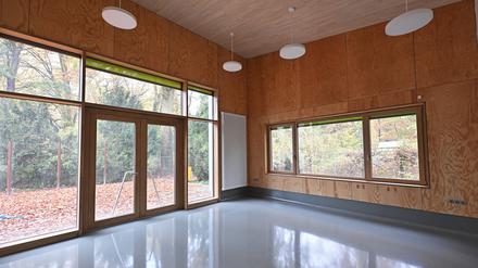 Holzbauweise: Neubau für Gärtnerinnen und Gärtner im Park Sanssouci in Potsdam.