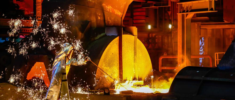 In der Stahlsparte von Thyssenkrupp sollen mehrere tausend Stellen wegfallen. 