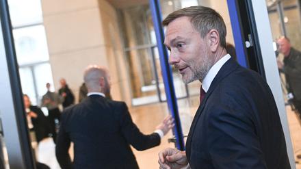Finanzminister Christian Lindner (FDP).