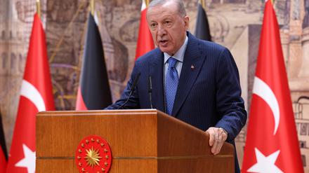 Der türkische Präsident Recep Tayyip Erdogan