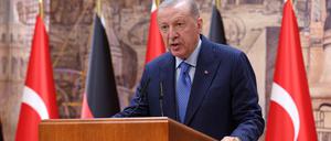 Der türkische Präsident Recep Tayyip Erdogan