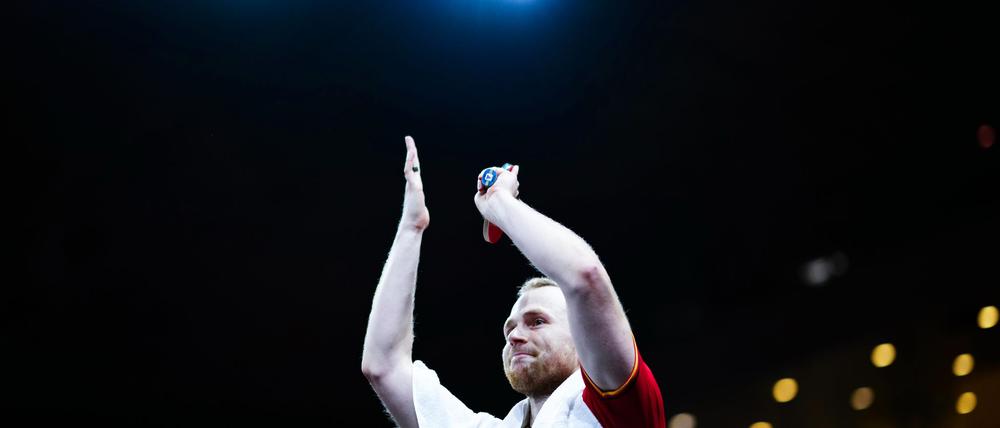 Vize-Europameister Benedikt Duda steht beim WTT-Turnier in Frankfurt am Main im Achtelfinale.