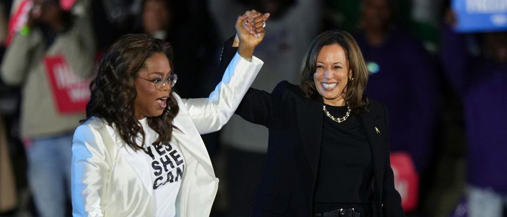 Oprah Winfrey ist ein Superstar in den USA - und unterstützt Kamala Harris. (Archivbild)