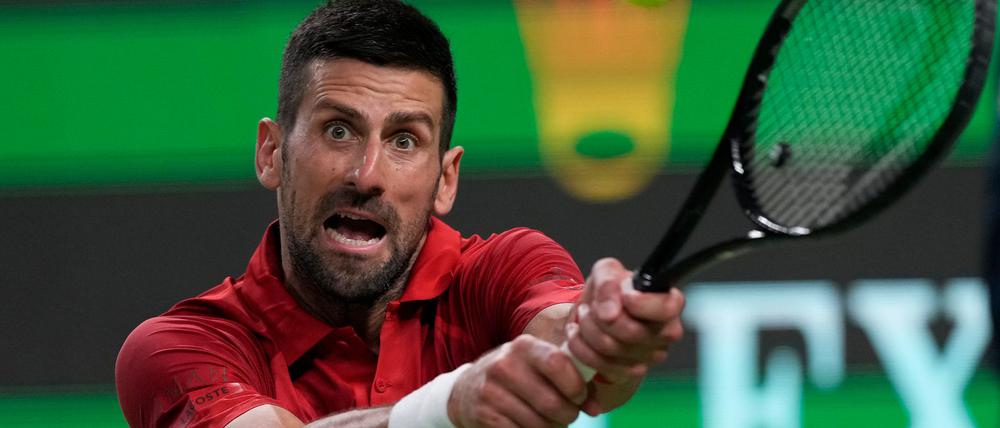 Novak Djokovic ist bei den ATP Finals wegen einer Verletzung nicht dabei.