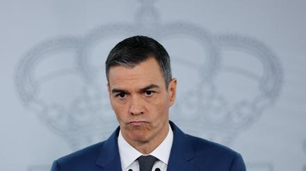 Der spanische Premierminister Pedro Sánchez.