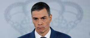 Der spanische Premierminister Pedro Sánchez.