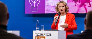 Umweltministerin Steffi Lemke auf der Tagesspiegel Sustainability Week