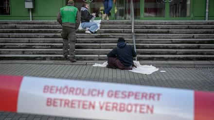 Eine Katastrophenschutzübung in Berlin wurde am Wochenende abgebrochen.