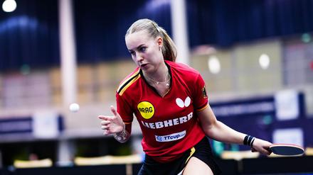Frühes Aus in Frankfurt: Die deutsche Tischtennis-Hoffnung Annett Kaufmann.