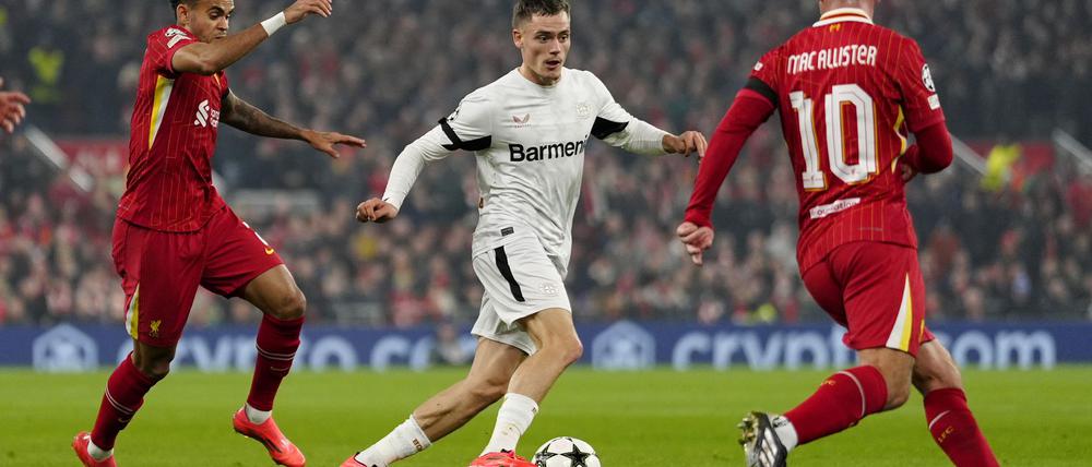 Der FC Liverpool und Bayer Leverkusen lieferten sich ein enges Spiel