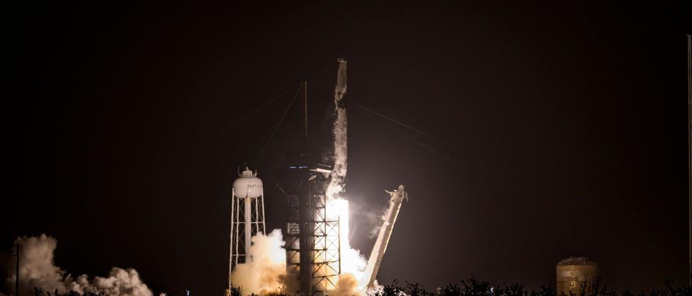 An Bord einer Falcon 9-Rakete von SpaceX wurde „Lignosat“ ins All befördert. 