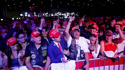 Trump-Unterstützer in West Palm Beach.