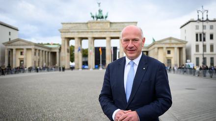 Wegner war gleich nach Mauerfall am Brandenburger Tor. (Archivbild)