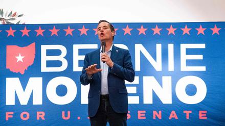 Der Republikaner Bernie Moreno zieht in den US-Senat ein.