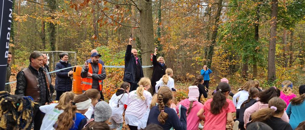 Waldlauf der Spandauer Schulen.