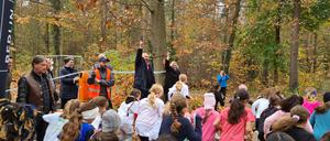 Waldlauf der Spandauer Schulen.