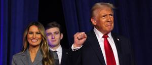 Donald Trump lässt sich feiern.