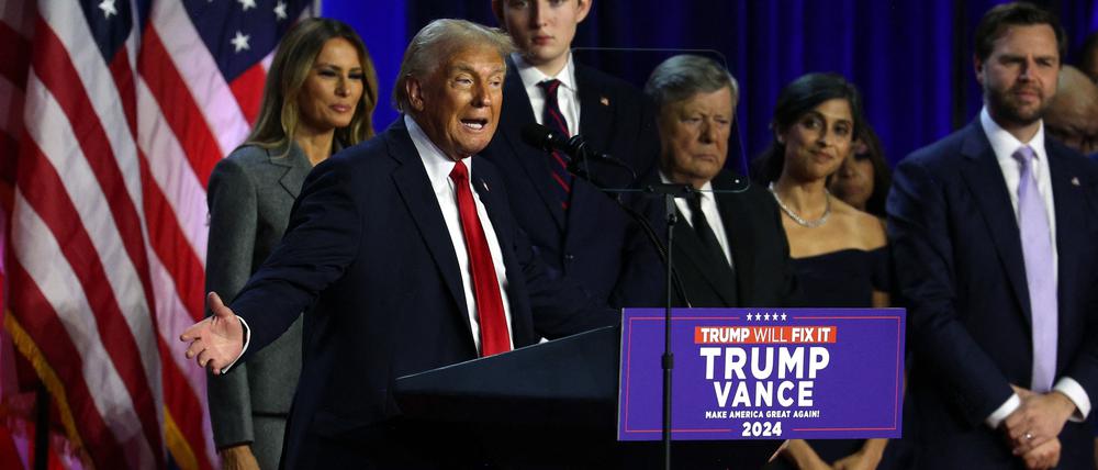 US-Präsident Trump in Florida.