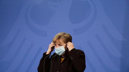 Angela Merkel drängt auf einen bundesweiten Lockdown. 