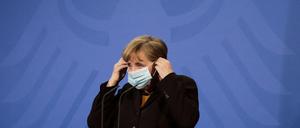 Angela Merkel drängt auf einen bundesweiten Lockdown. 
