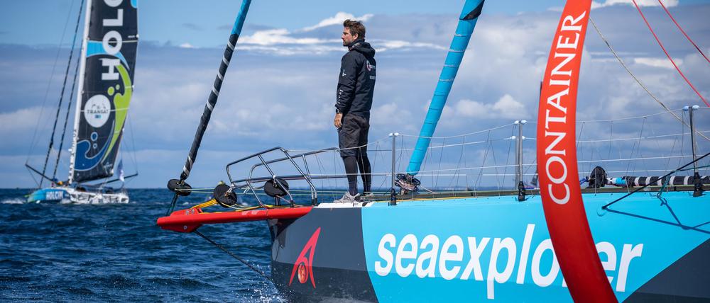 Boris Herrmann bereitete sich mit mehreren Regatten auf die Vendée-Globe vor