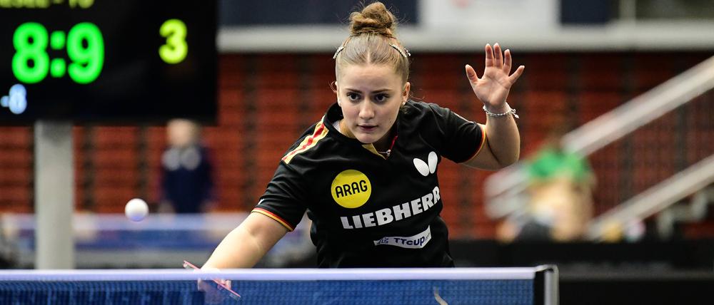 Die 18 Jahre alt Mia Griesel hat bei der EM im Oktober das Hauptfeld erreicht. Nun spielt sie erstmals für den TTC Eastside in der Bundesliga.