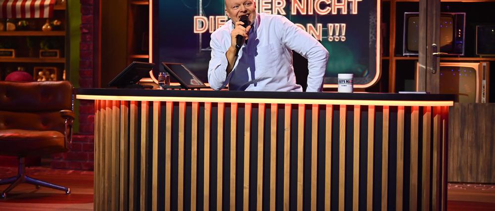 Stefan Raab will Thomas Gottschalk in seiner Show begrüßen. (Archivbild)