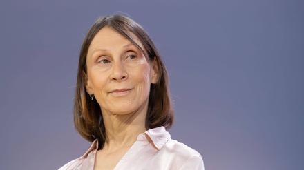 Martina Hefter dieses Jahr auf der Frankfurter Buchmesse. 