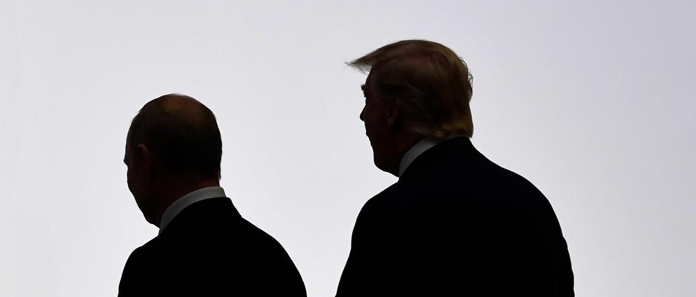 Zwei Imperialisten unter sich: Trump scheint gerade vor allem an Gesprächen mit Putin interessiert zu sein – über die Köpfe der Ukrainer hinweg.