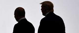 Zwei Imperialisten unter sich: Trump scheint gerade vor allem an Gesprächen mit Putin interessiert zu sein – über die Köpfe der Ukrainer hinweg.