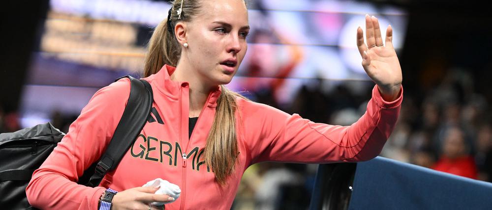 Die deutsche Tischtennis-Hoffnung Annett Kaufmann hat große Ziele.