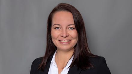 Janine Wolter, neue Stadträtin für Bildung, Kultur und Sport im Bezirksamt Neukölln.