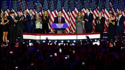 Viele Mitglieder: Die Familie Trump