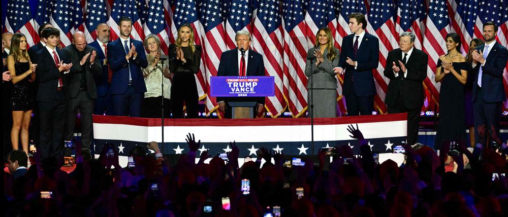 Viele Mitglieder: Die Familie Trump