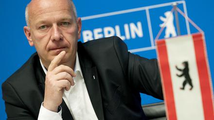 Kai Wegner (CDU), Regierender Bürgermeister von Berlin, im Roten Rathaus.