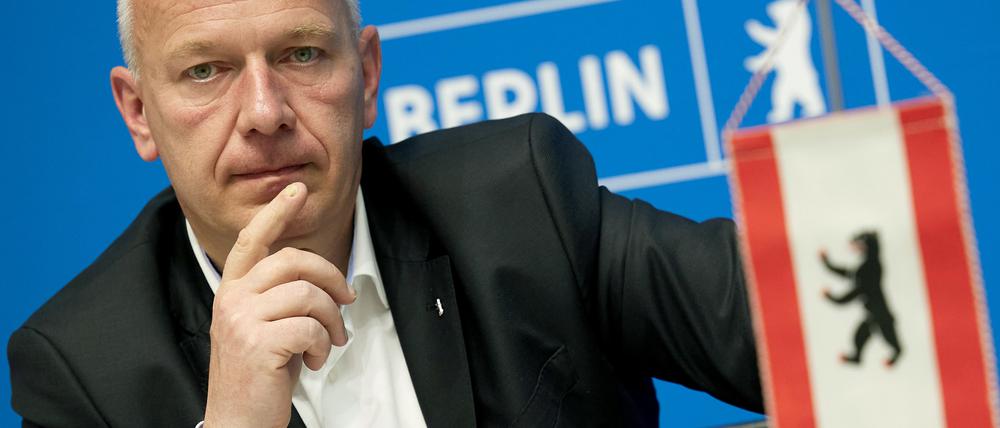 Kai Wegner (CDU), Regierender Bürgermeister von Berlin, im Roten Rathaus.