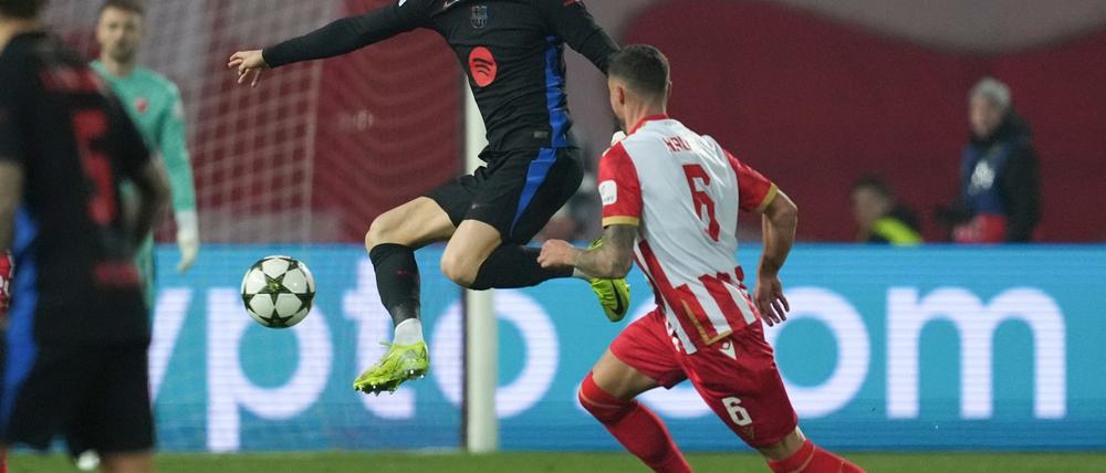 Robert Lewandowski erzielte gegen Roter Stern Belgrad seine Champions-League-Tore 98 und 99.