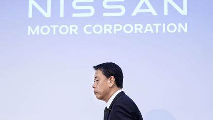 Nissan-Präsident Makoto Uchida kündigte am Donnerstag harte Sparmaßnahmen für den Konzern an.