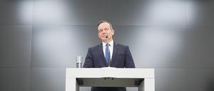Volker Wissing, Bundesminister für Verkehr und Digitales, nimmt an einem Pressestatement nach dem Bruch der Ampel-Koalition teil. 