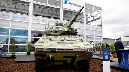 Rheinmetall: Der Rüstungskonzern profitiert von den weltweit gestiegenen Verteidigungsausgaben. 